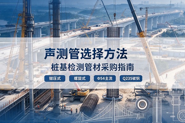 建宁声测管选型标准