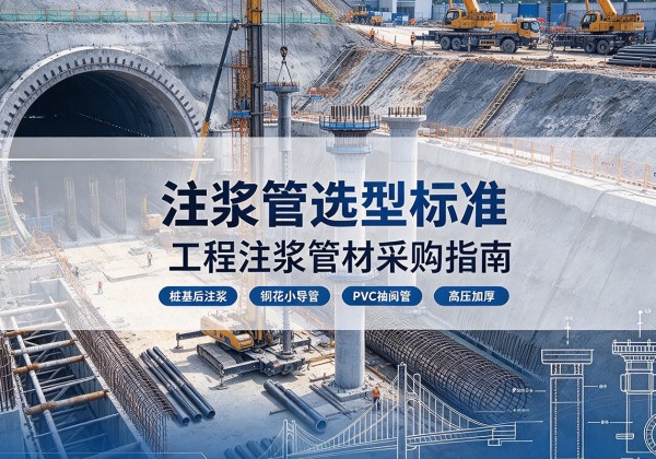 建宁注浆管选型标准